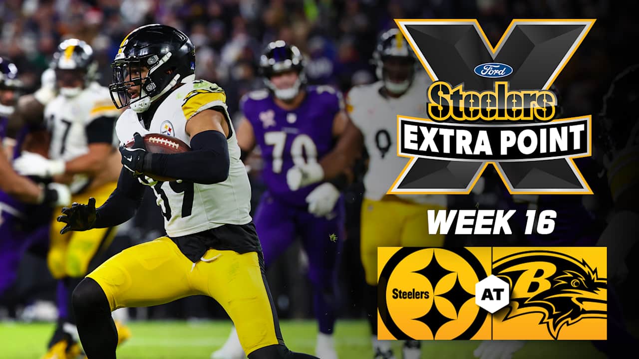 WATCH: Steelers Extra Point - Week 16 at Ravens
