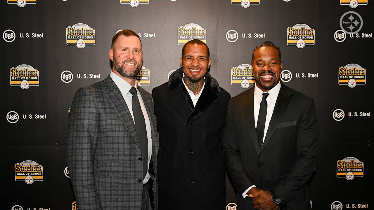 A night to honor three Steelers legends