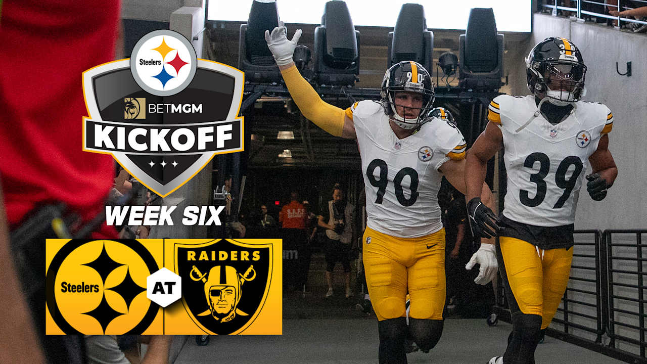 WATCH: Steelers Kickoff - Week 6 at Raiders