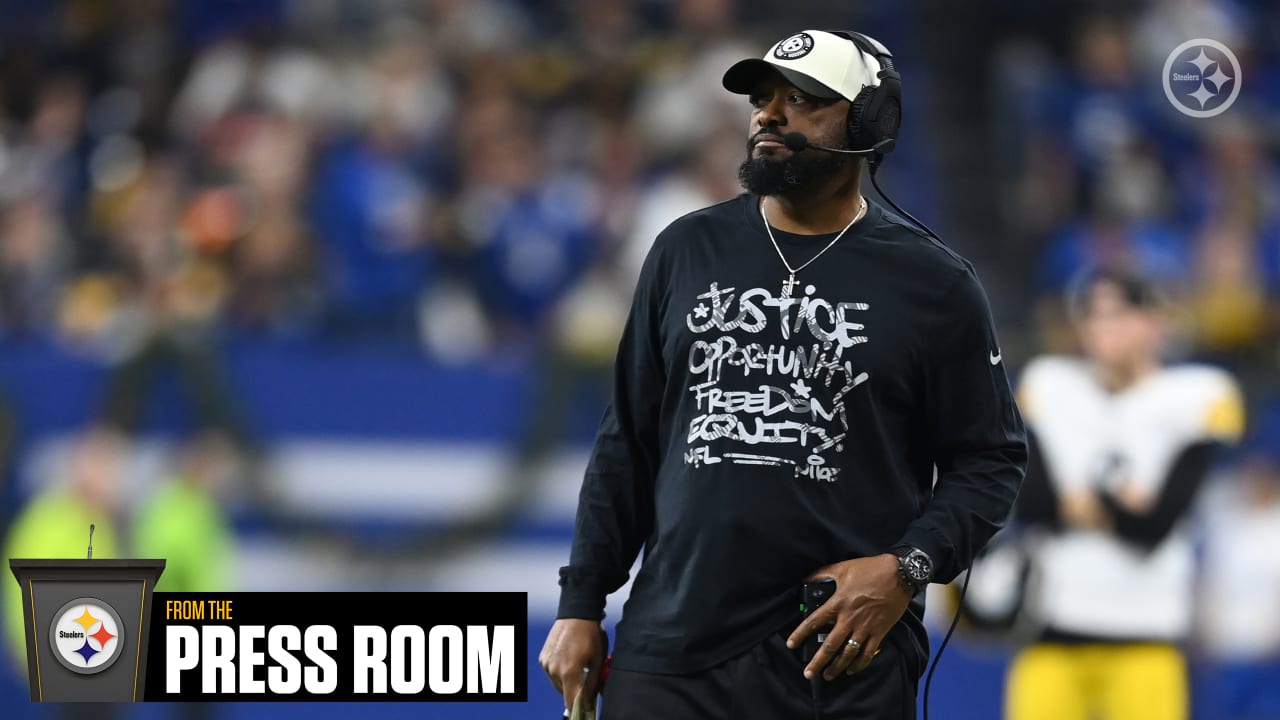 From the Press Room: Steelers at Colts