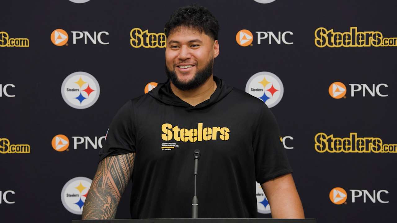 WATCH: Troy Fautanu Media Availability (May 18)