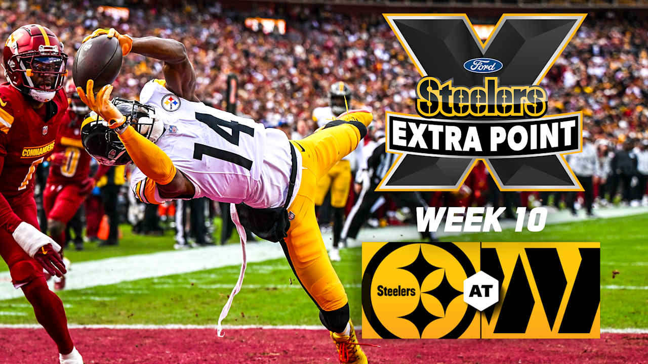 WATCH Steelers Extra Point Week 10 at Commanders