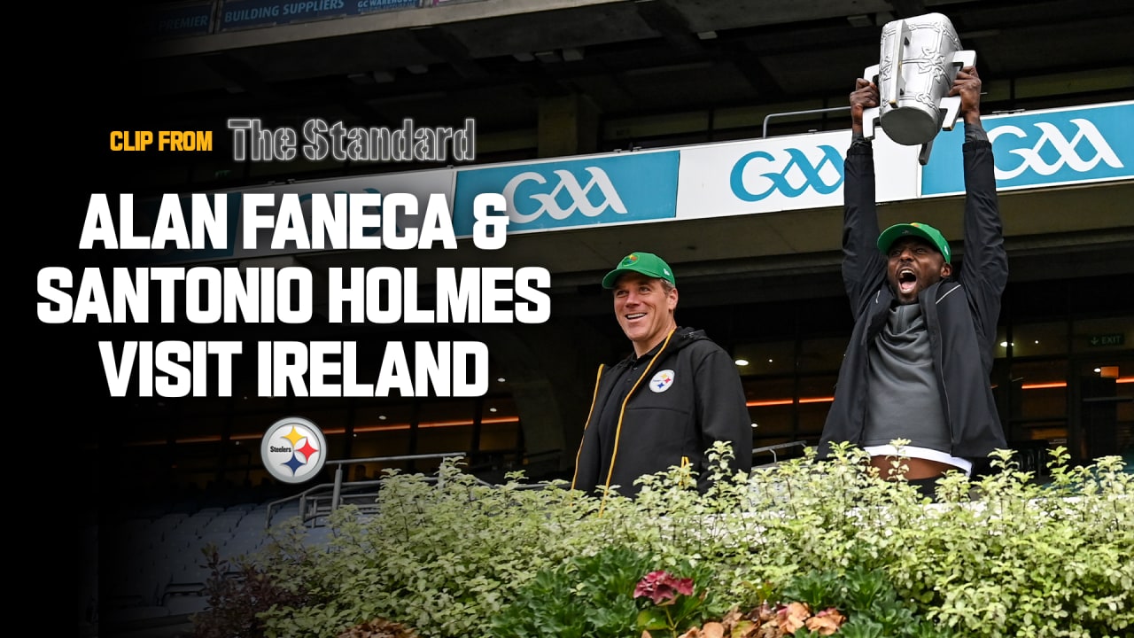 WATCH Steelers legends visit island of Ireland