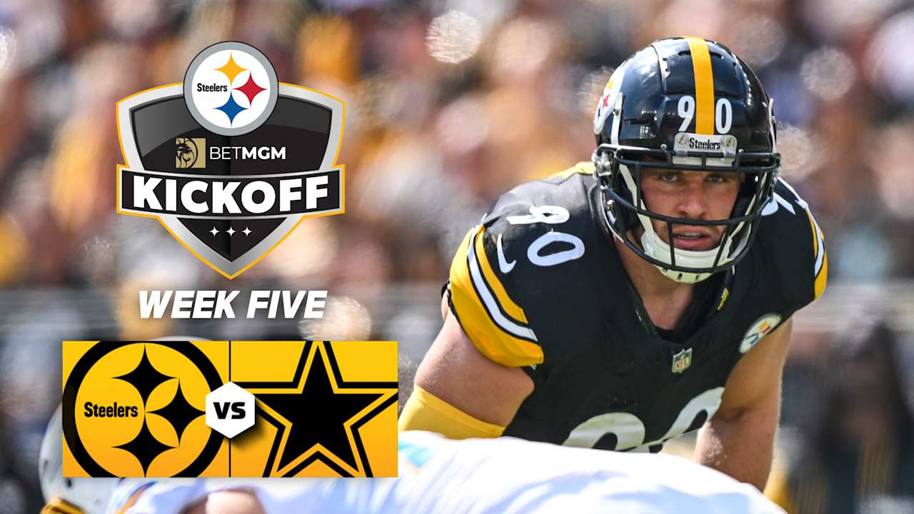 WATCH: Steelers Kickoff - Week 5 vs. Cowboys