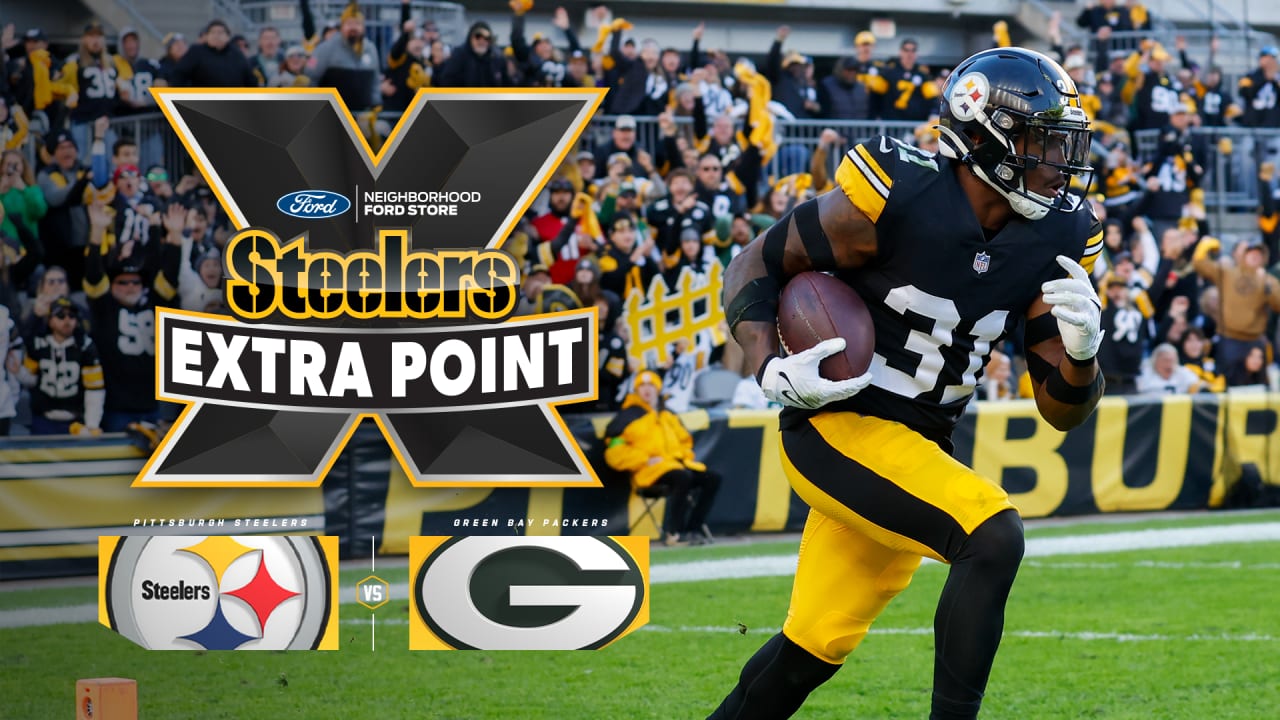 WATCH Steelers Extra Point Week 10 vs. Packers