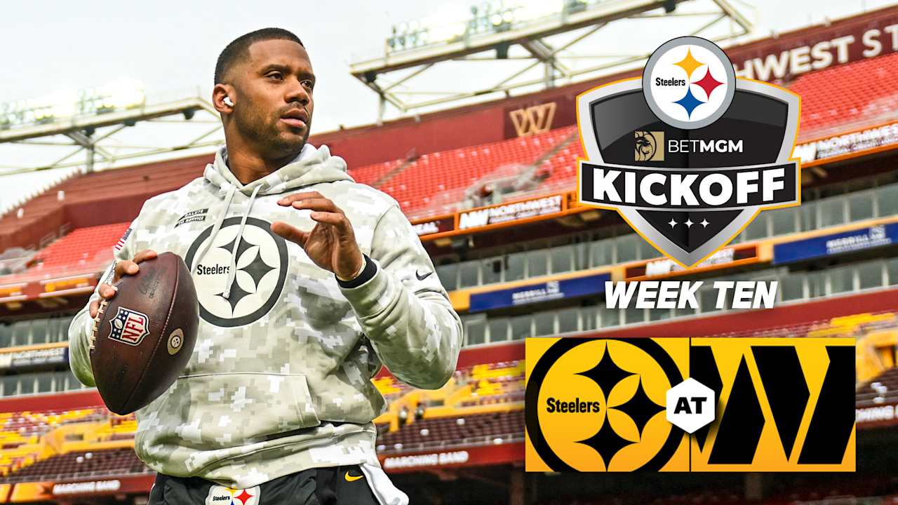 WATCH Steelers Kickoff Week 10 vs. Commanders