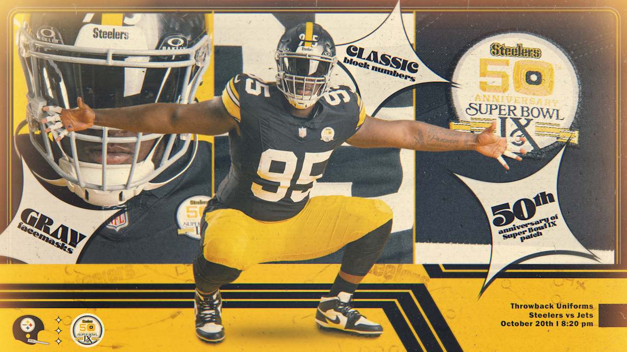 Steelers to wear throwback jerseys vs. Jets