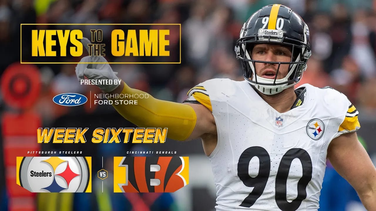 WATCH: Keys To The Game - Steelers Vs. Bengals