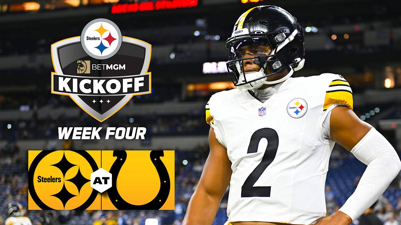 WATCH: Steelers Kickoff - Week 4 at Colts