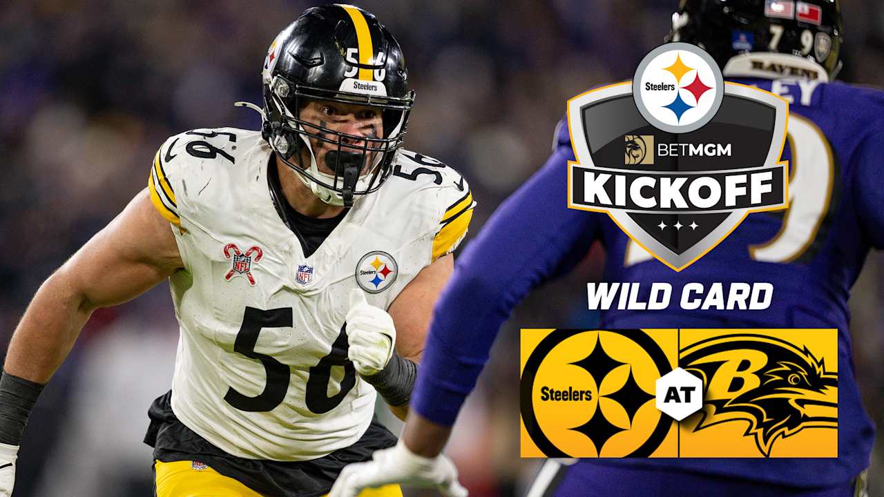 WATCH: Steelers Kickoff - Wild Card Round at Ravens