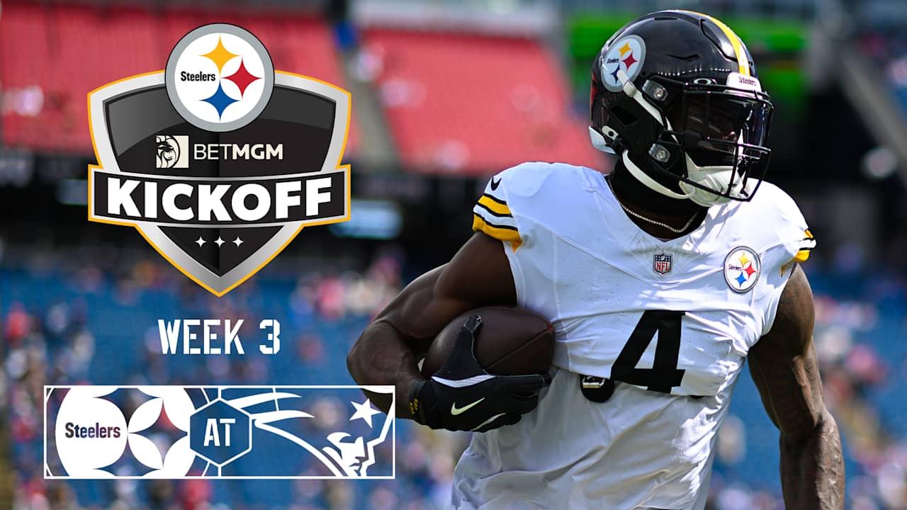 WATCH: Steelers Kickoff - Week 3 at Patriots