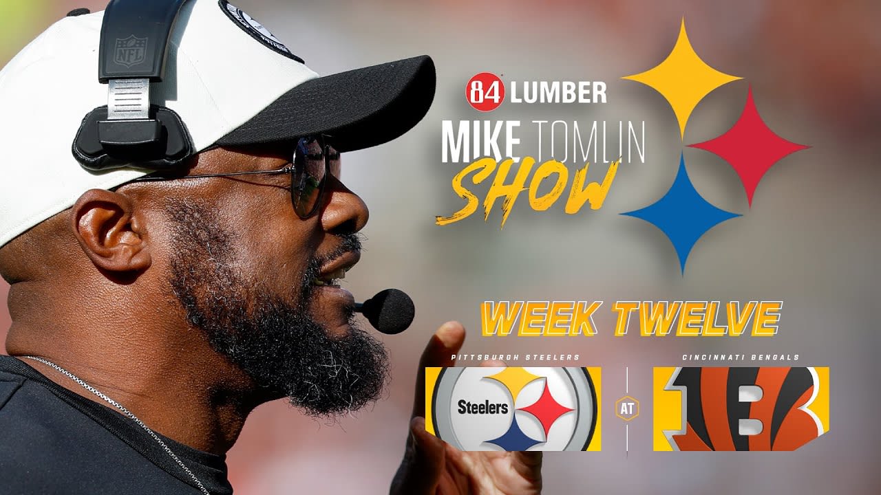 WATCH: The Mike Tomlin Show - Week 12 at Bengals