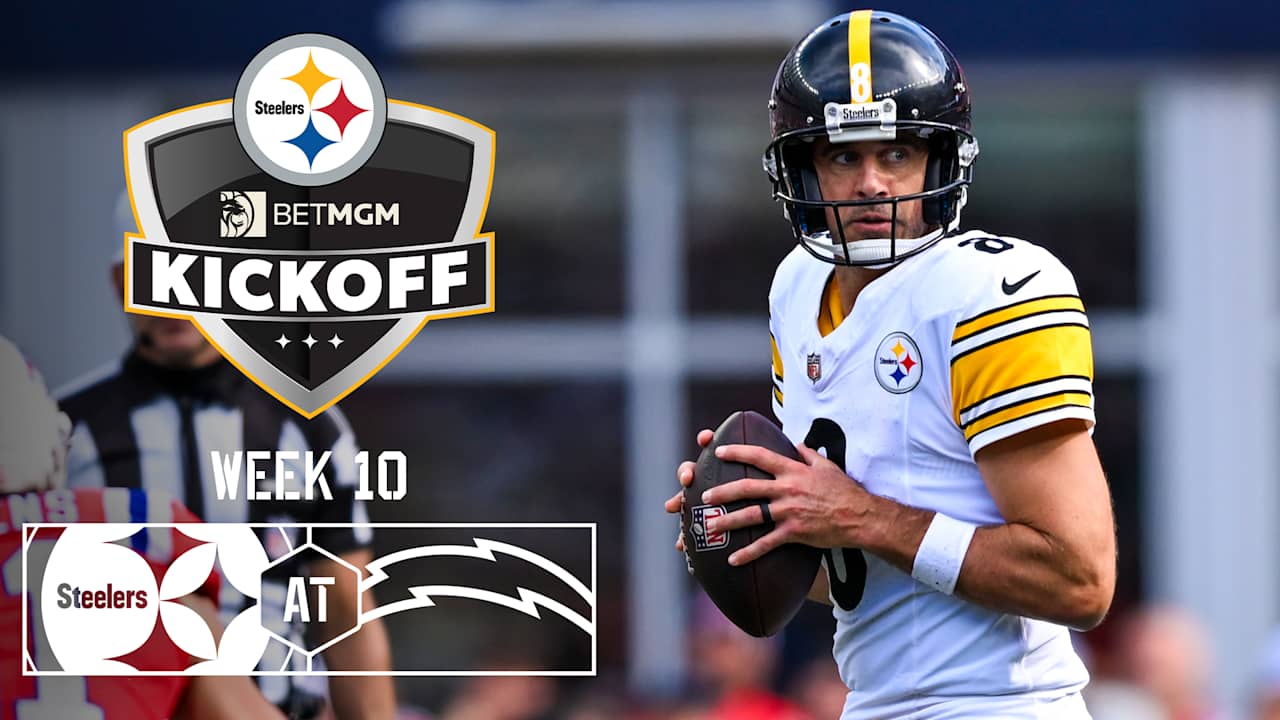 WATCH: Steelers Kickoff Week 10 at Chargers BVM Sports
