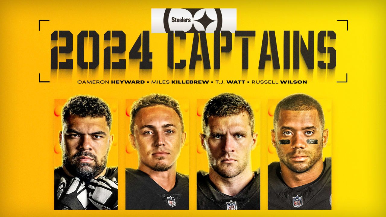 Steelers 2024 team captains announced - BVM Sports