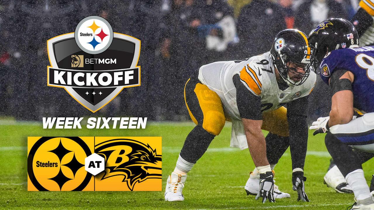 WATCH: Steelers Kickoff - Week 16 at Ravens