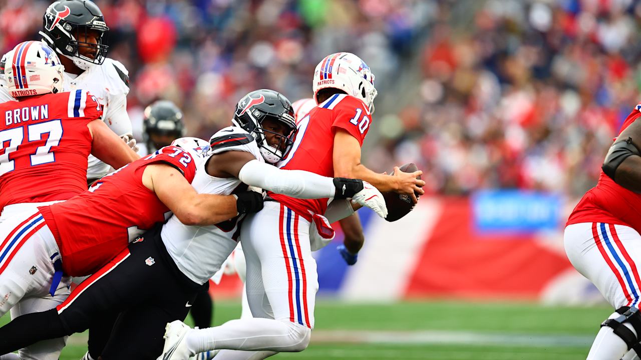 Best Plays From Will Anderson Jr.'s 3-sack Game Vs. Patriots Week 6