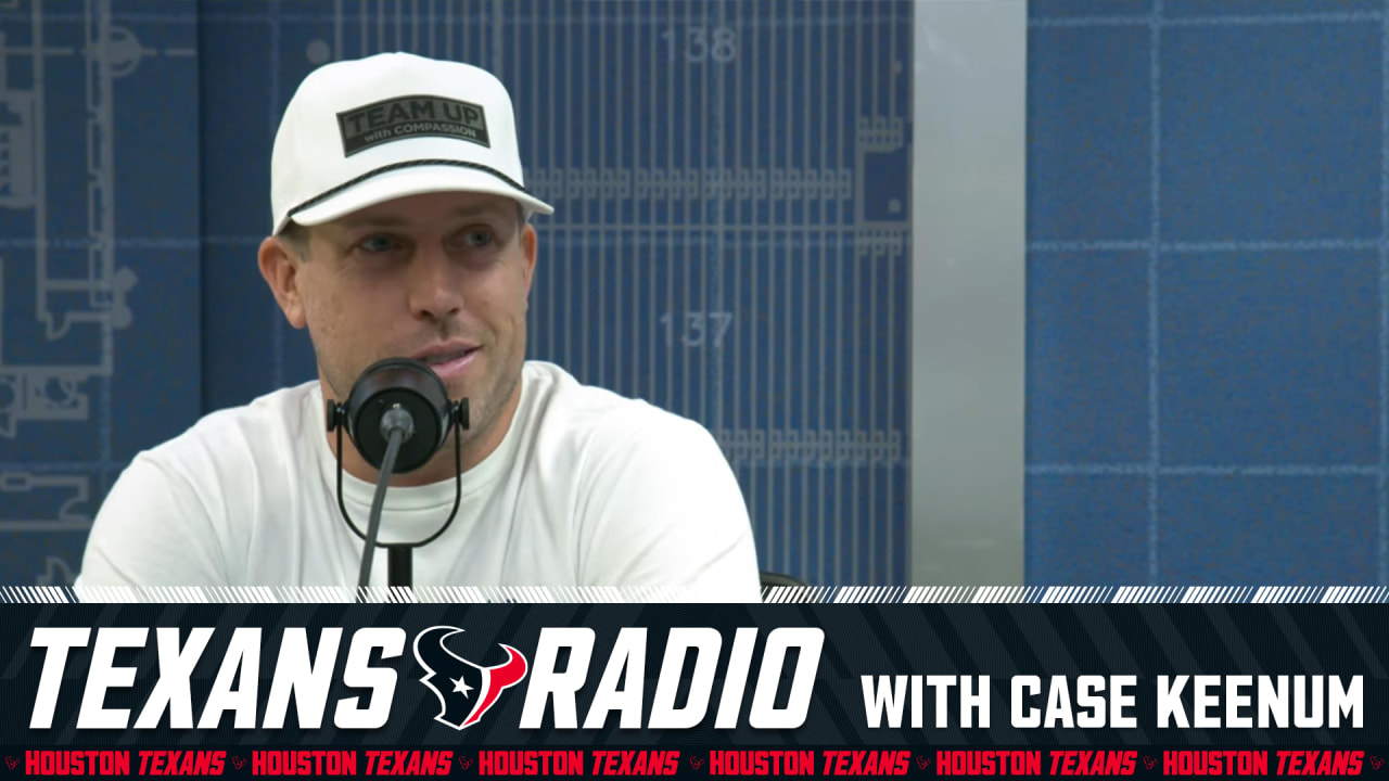 Case Keenum joins Texans Radio as OTAs roll on