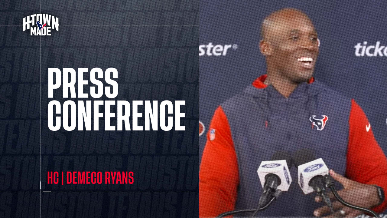 Head Coach DeMeco Ryans: 'We stay humble and we stay hungry'
