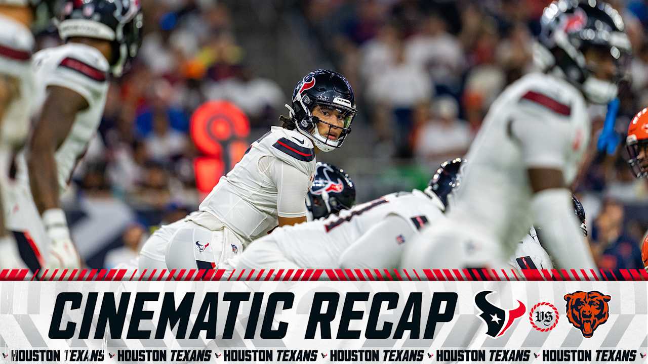 CINEMATIC All the hits, sounds, and action from Texans vs Bears in Week 2