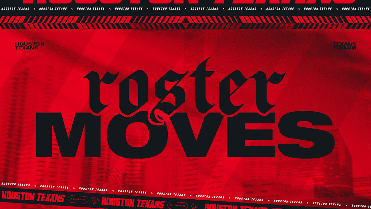 The Houston Texans made a roster move.