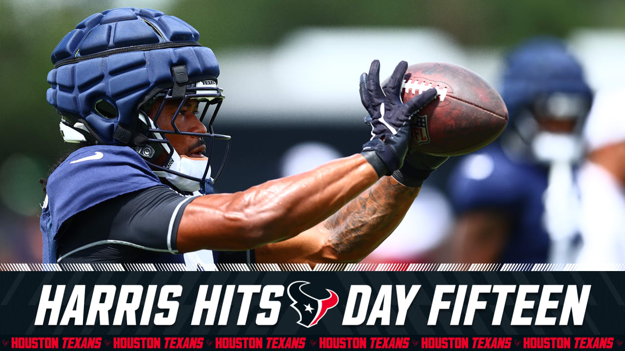 John Harris has 46 notes from the 15th practice of the Houston Texans training camp, presented by Xfinity.