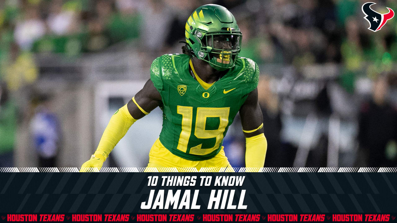 Here are 10 Things to Know about LB Jamal Hill, who the Texans took in ...