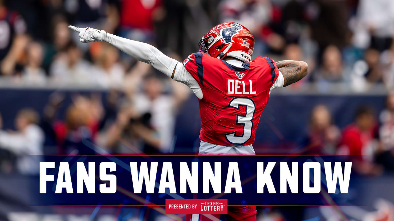Houston Texans fans had questions about Tank Dell and who will step in for him, the new uniforms