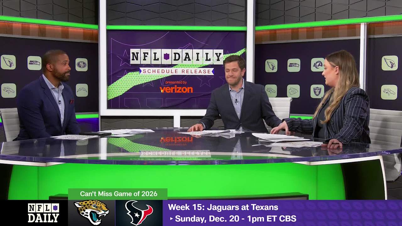 Can't-miss games to watch during the '26 season 'NFL Daily Schedule ...