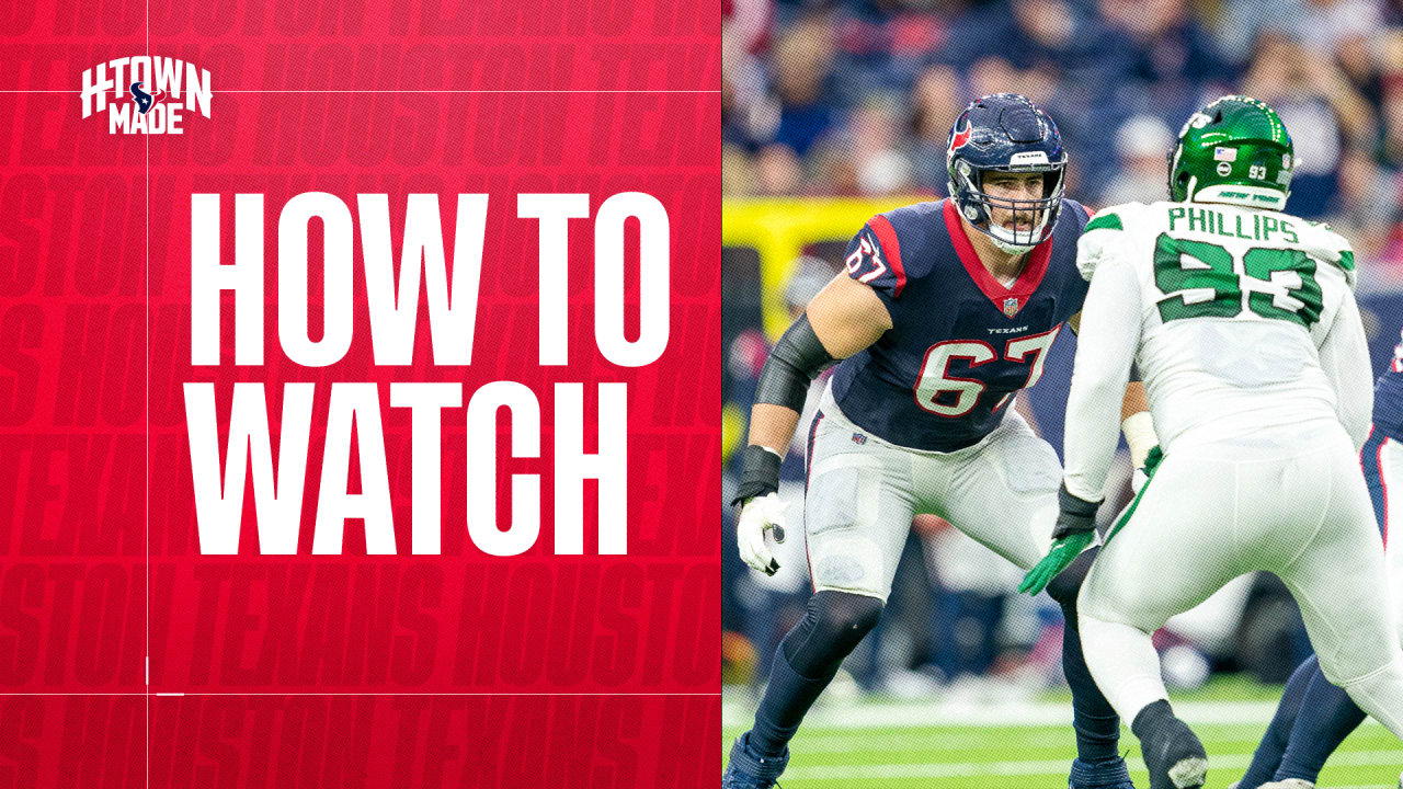 How To Watch, Listen And Stream Houston Texans Vs. New York Jets | Week 14