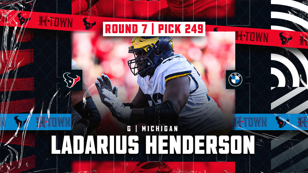 The Houston Texans closed out their draft by selecting the 2023 All-B1G 10 lineman in the seventh round at 248th overall. - Vimarsana News