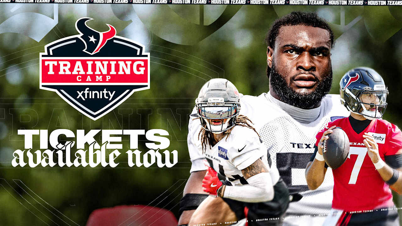 Houston Texans Announce Schedule For 2026 Training Camp Presented By Xfinity