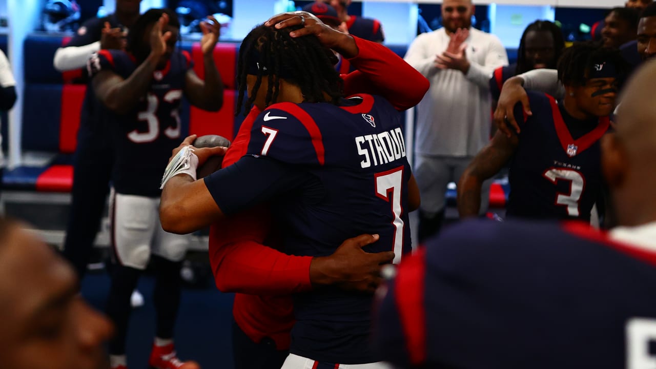 LOCKER ROOM SPEECH: "Don't matter what happens, we come back in here with a  dub!"