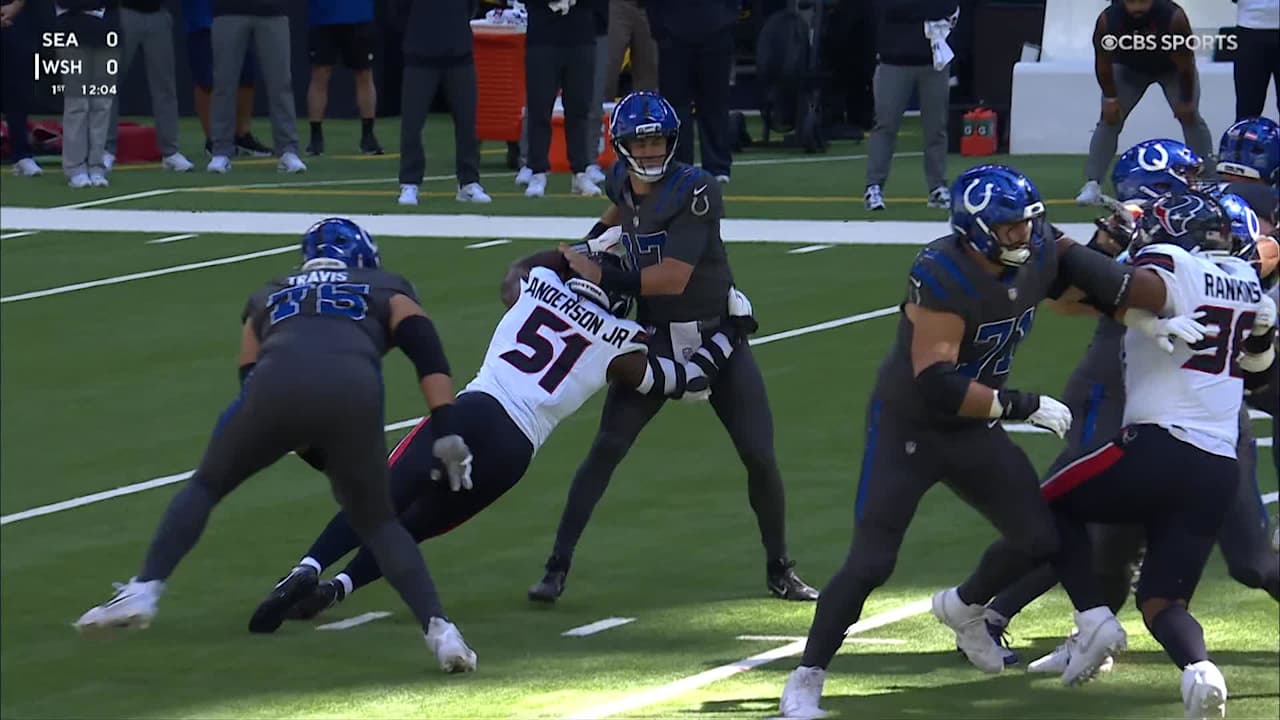 Will Anderson Jr.'s strip-sack sets up Texans in Colts' territory
