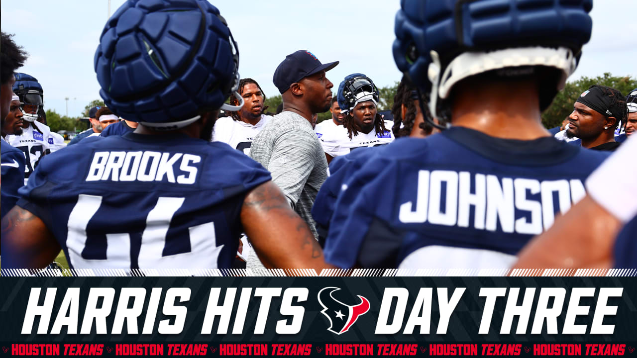 The third day of Houston Texans Training Camp featured big throws