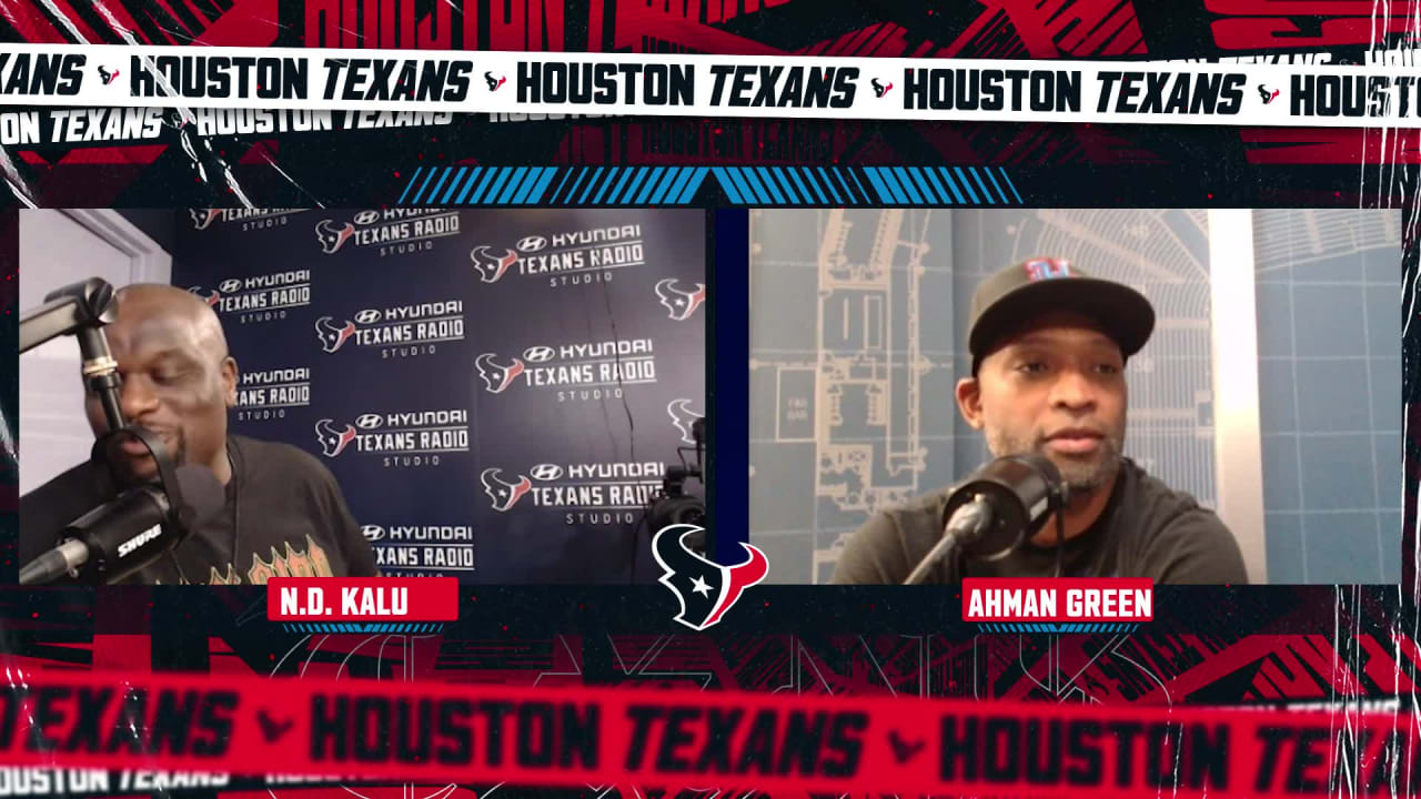 Ahman Green was a Pro Bowl running back who played with Brett Favre in Green Bay. He once rumbled for over 1,800 yards in a season, and discussed his time there, at Nebraska, and also with the Texans in this 1-on-1 with former teammate and Houston defensive lineman N.D. Kalu.