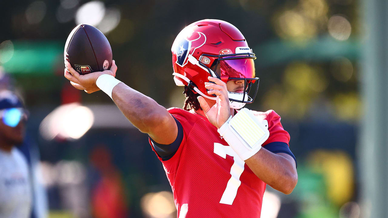 Houston Texans quarterback C.J. Stroud had an excellent first nine games of  his rookie season. But he wants to keep getting better in the weeks to come.