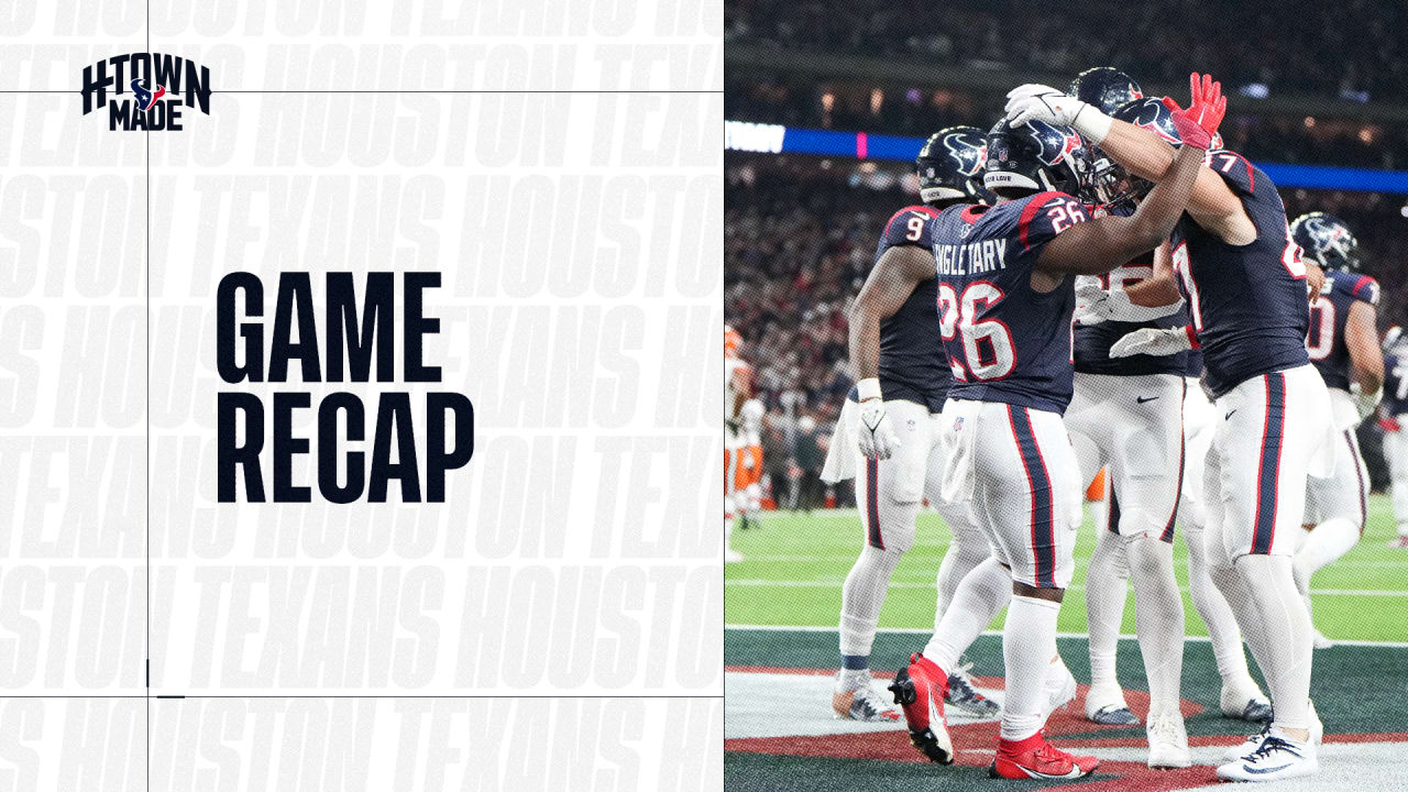 Texans down Browns 45-14 to advance to AFC Divisional Round