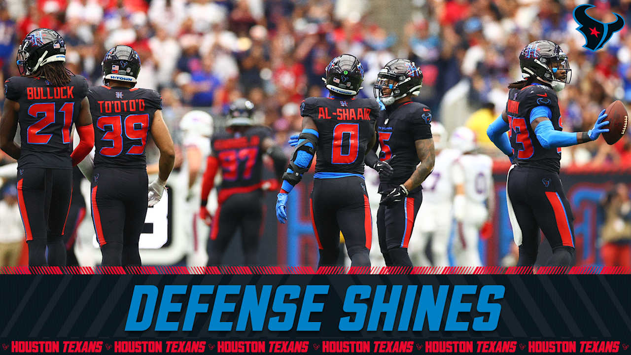 The Texans’ defense hinders the Buffalo passing attack