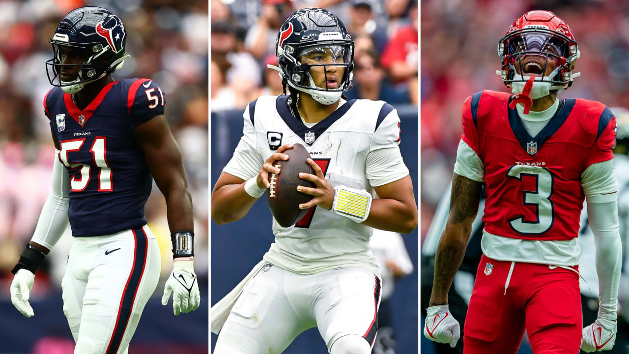 What color jerseys are best sale the texans wearing today