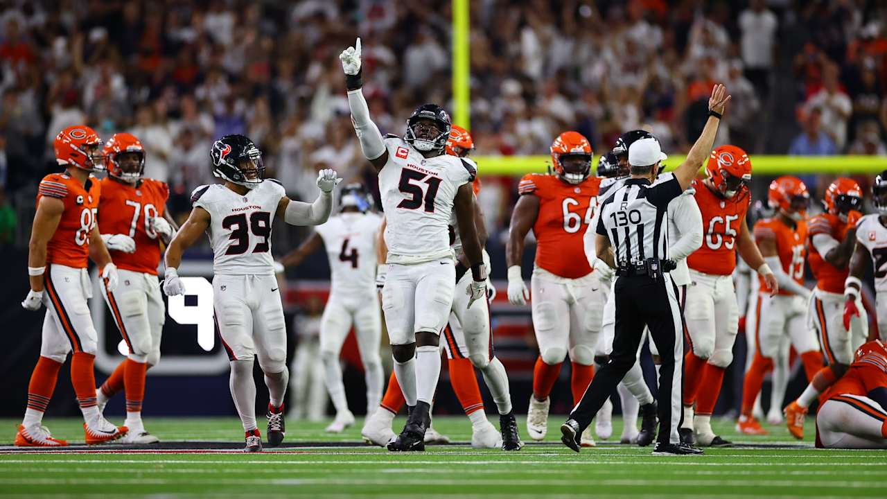 Texans' top plays vs. Bears Week 2