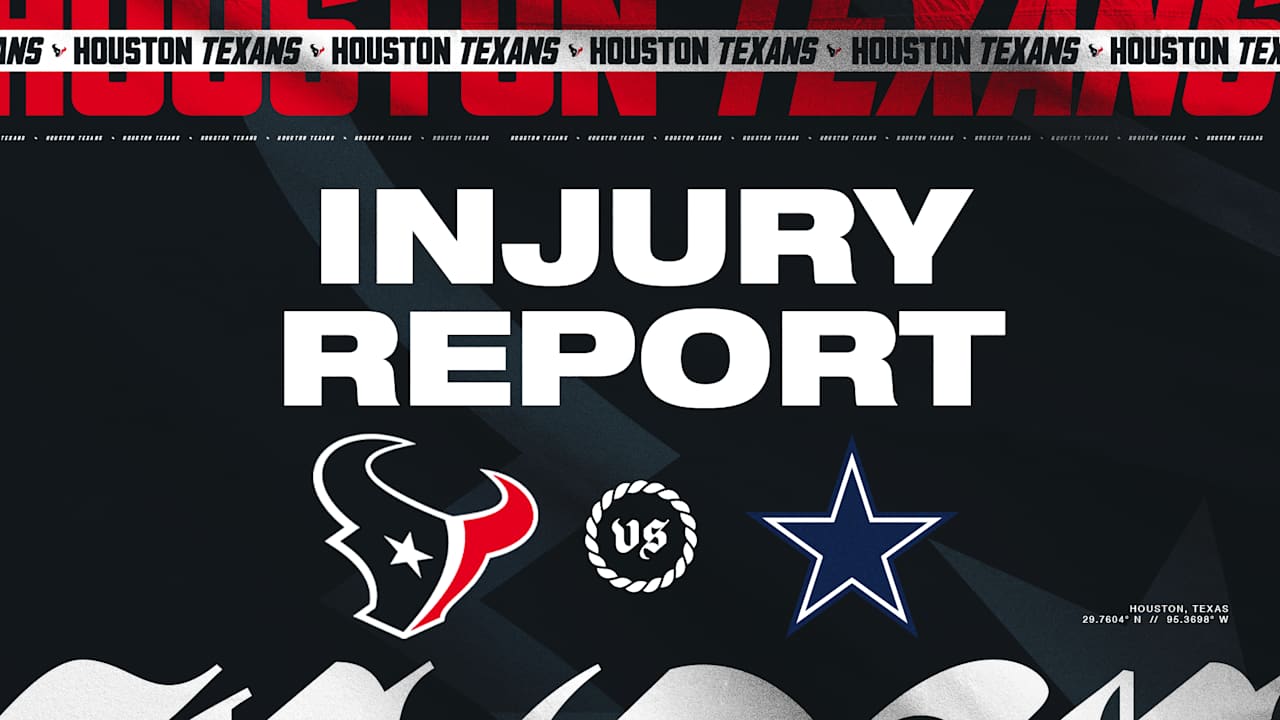 Injury Report | Week 4