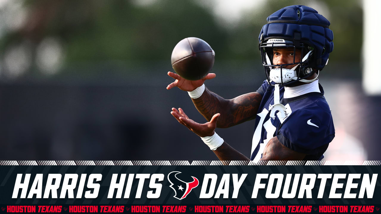 John Harris has 25 notes from the 14th practice of the Houston Texans training camp, presented by Xfinity.