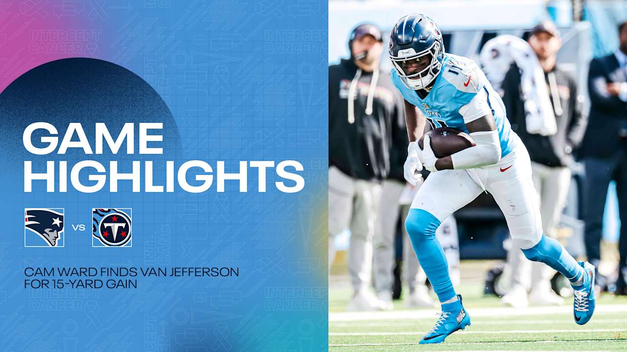 Cam Ward's 20-Yard Connection with Elic Ayomanor | Game Highlights