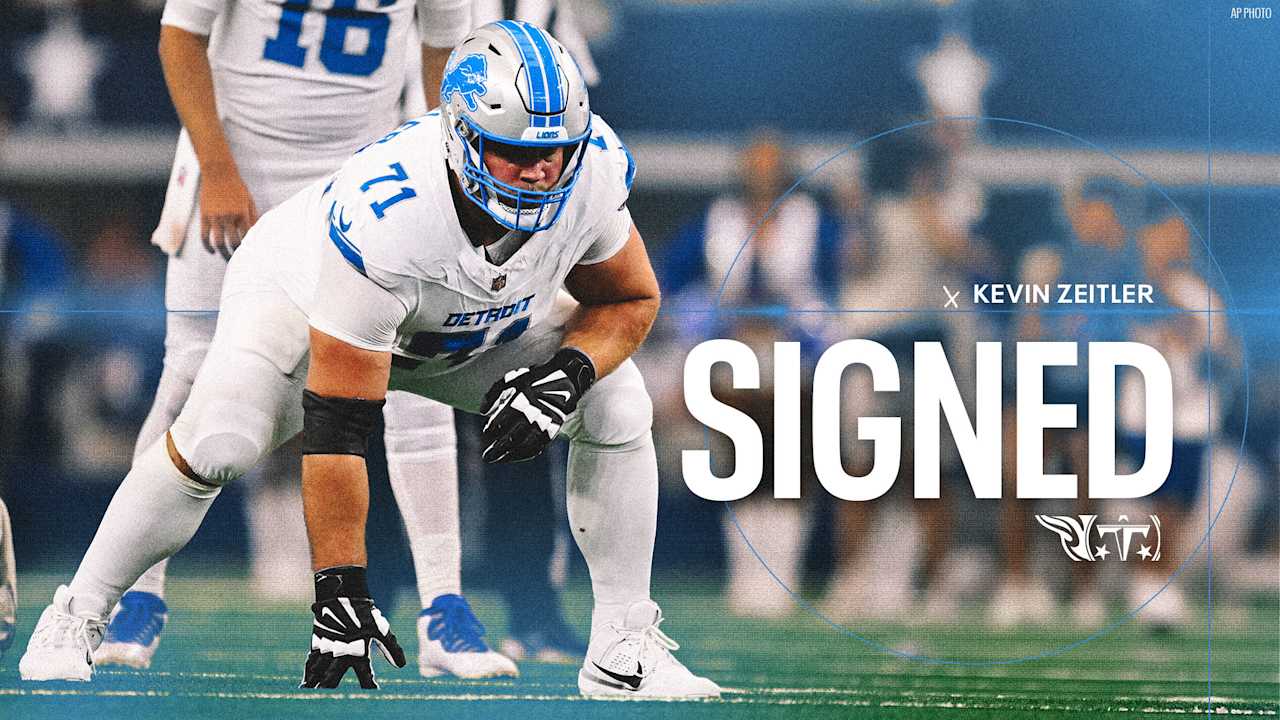 Titans Sign Veteran Guard Kevin Zeitler
