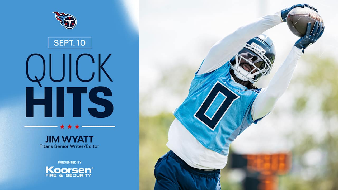 Quick Hits on the Titans After Wednesday’s Practice