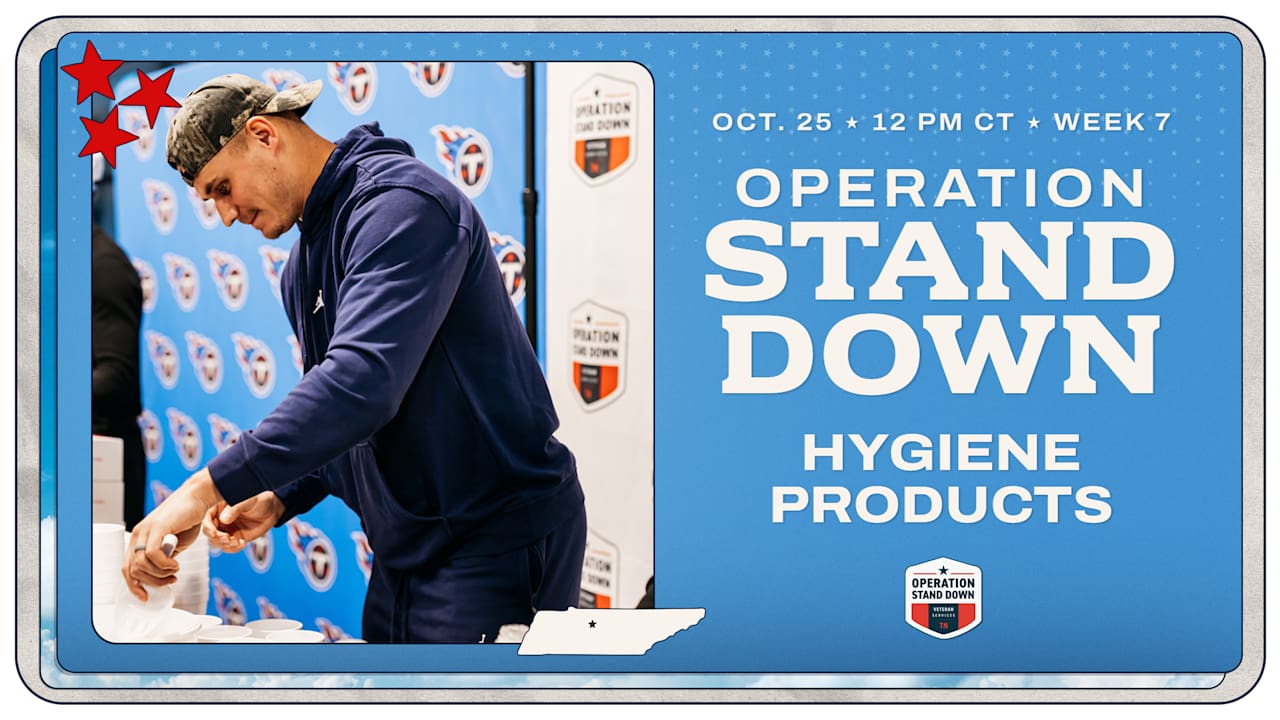 Titans Week 7 Community Drive to Benefit Operation Stand Down Tennessee