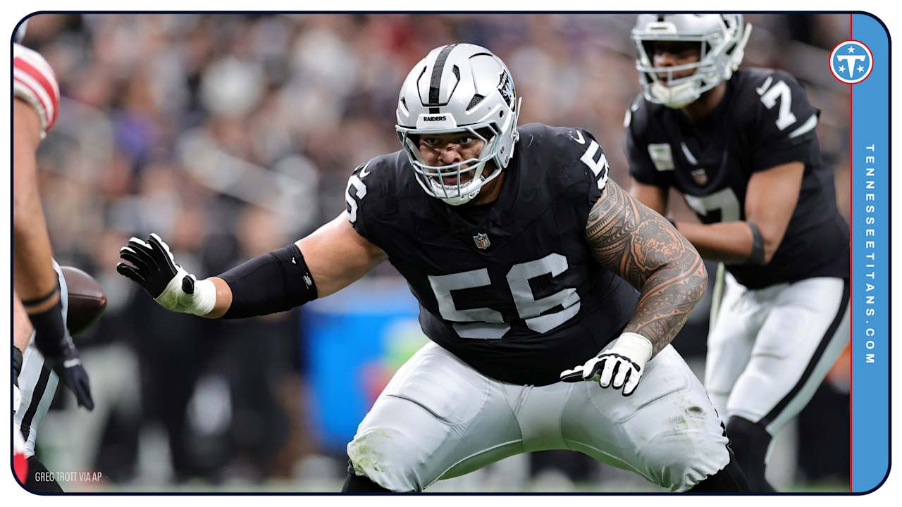 Titans Claim OL Atonio Mafi Off Waivers, Release OL Garrett Dellinger