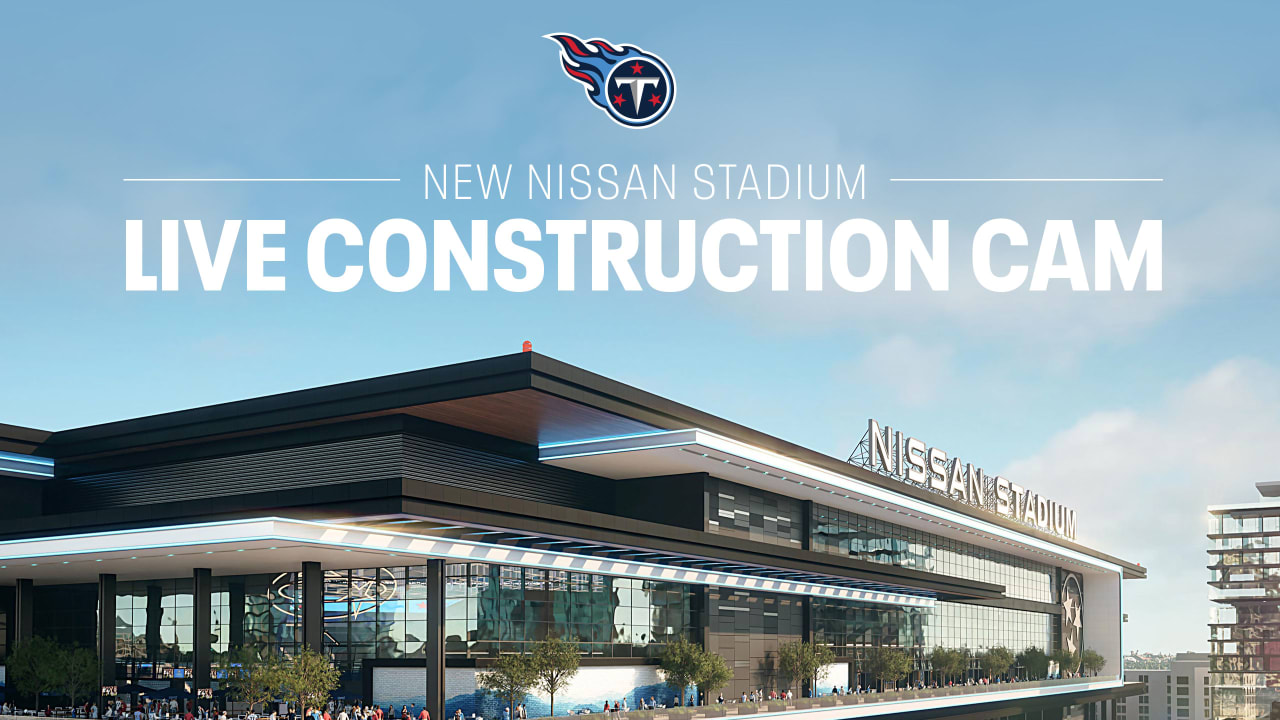 Live Camera for New Nissan Stadium Construction Project Now Available