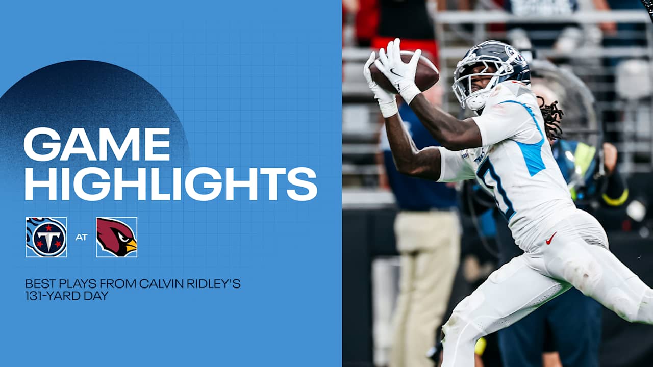 Calvin Ridley's Best Plays From 131-Yard Game vs. Cardinals Week 5 ...