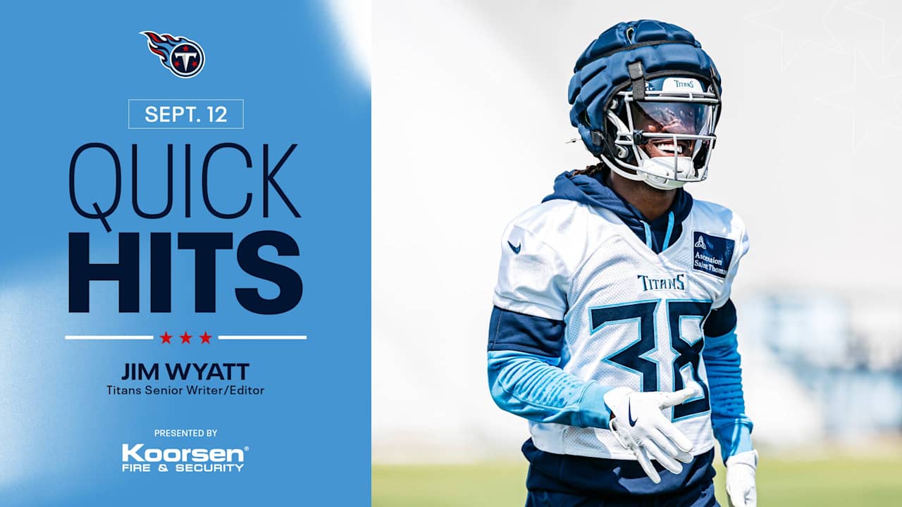 Quick Hits on the Titans After Friday’s Practice 